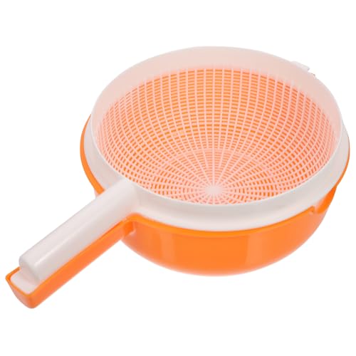Colador para lavar arroz y verduras doble capa desmontable