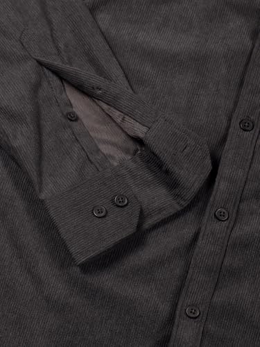 Image of Thomas Scott Men's | Solid | Full Sleeve | Slim Fit | Polyester-Blend | Button Down | Casual Shirt