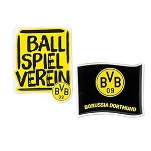 Borussia Dortmund BVB-Doming-Aufkleber (2er-Set)