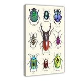 Hervorragende Qualität: Es handelt sich um hochauflösende Bilder, die auf Leinwand gedruckt werden, mit wasserfester, umweltfreundlicher Tinte. Das Kunstwerk ist wasserdicht, UV-beständig und farbecht für mehr als 30 Jahre.