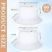 Mepase 60 Pcs Bucket Hat Bulk, Cotton Summer Cap Summer Solid Color Beach Getaway Fisherman's Hat for Women Men (Medium)