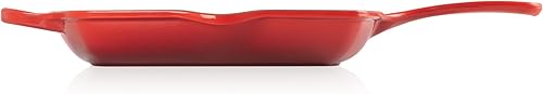 Miniatura 11 de Le Creuset Sartén cuadrada Signature de hierro fundido esmaltado, 10.25 pulgadas, Marsella Marseille