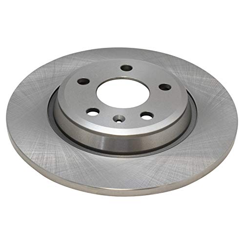 Image of TRQ Rear Ceramic Brake Pad and Rotor Set