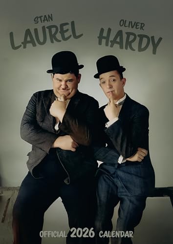Laurel and Hardy 2026 Calendar
