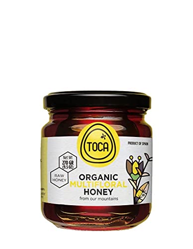 Miel cruda orgánica multifloral Toca 270g miniatura 1