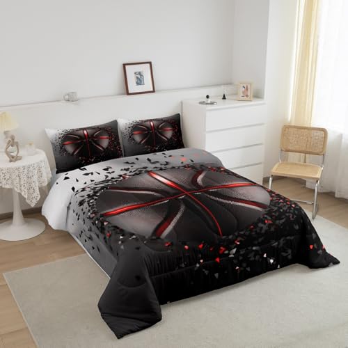 Image of Feelyou Basketball Cool Bedding Set Full Size for Kids Teens