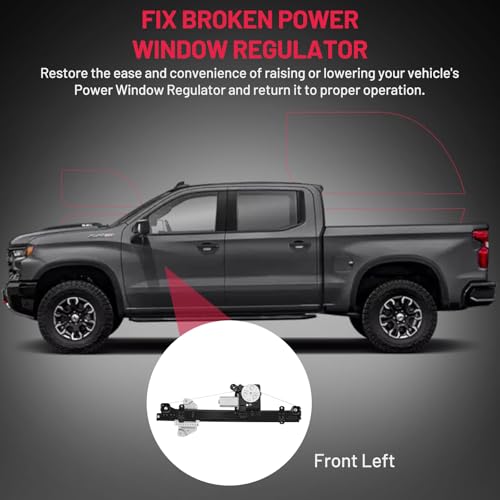 Image of BDFHYK 748-064 Power Window Regulator with Motor Front Left Compatible with Nissan Altima 2013-2018