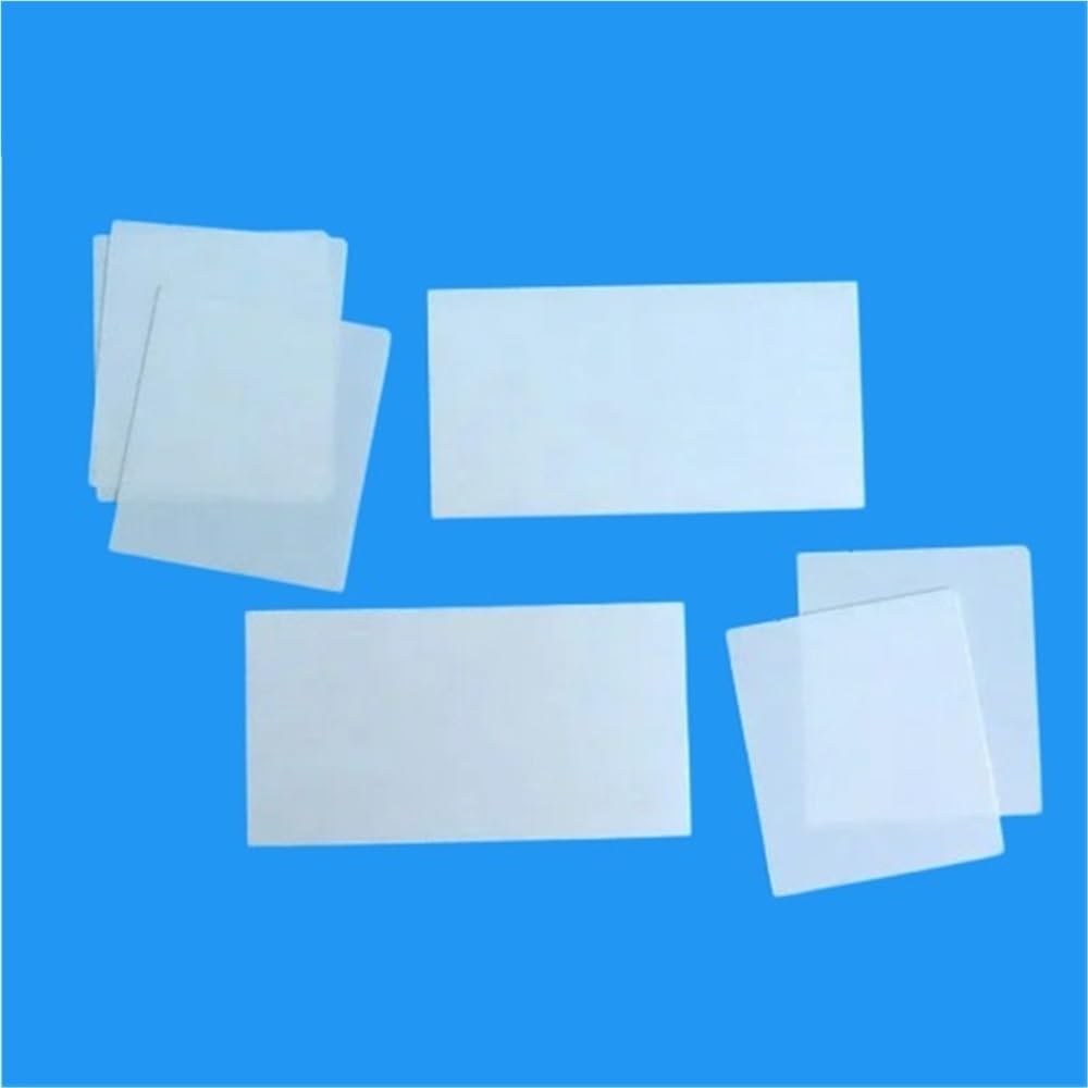 Alumina Ceramic Insulator Pads 1pc, Ultra Thin Heat Sink, High Temperature Resistant Gasket, Insulation Substrate Ceramic Sheet(4x5x0.5mm)
