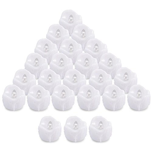 PChero 24-Pack Tealight LED a Batteria con