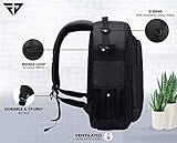 FUR JADEN DSLR SLR Camera Lens Shoulder 14 Inch Laptop Backpack for Canon Nikon Sigma Olympus with Tripod Holder