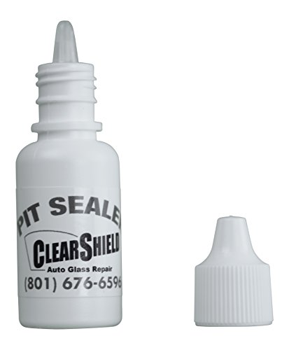 Image of Clearshield Windshield Repair Resin - Auto Glass Repair Resin - Resin for Glass Scratch Repair - 1 Pack 15 ml Pit Sealer