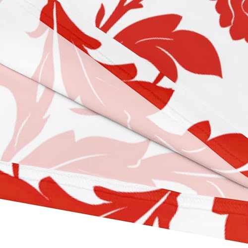 Image of PinkPatty Plus Size Maxi Dress for Women Casual V Neck 3 /4 Sleeve Boho Printed Long Dress with Pockets