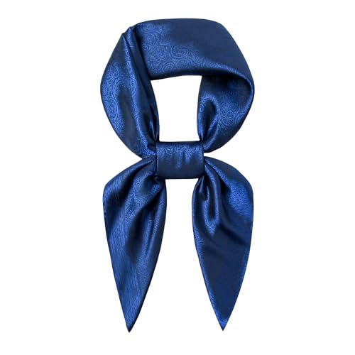 Image of 35 inch Men's Large Square Jacquard Scarf - Cowboy Wild Rugged Style, With Gift Packed