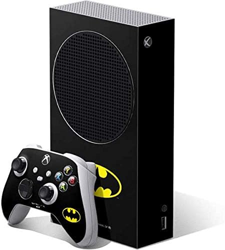Skinit Decal Gaming Skin Compatible with Xbox Series S Bundle - Officially Licensed DC Comics Batman Movie 1989 Logo Design