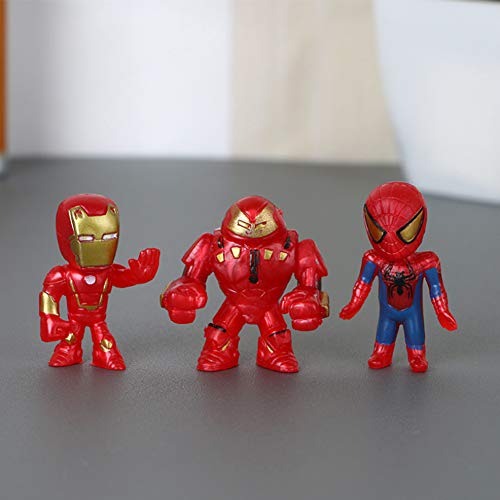 Tobe Outerwear Superheros Cake Topper Crlameila Superhero Cake Toppers 20Pcs Mini Marvel Action Figures For The Children Shower Birthday Party Supplies thumb #1