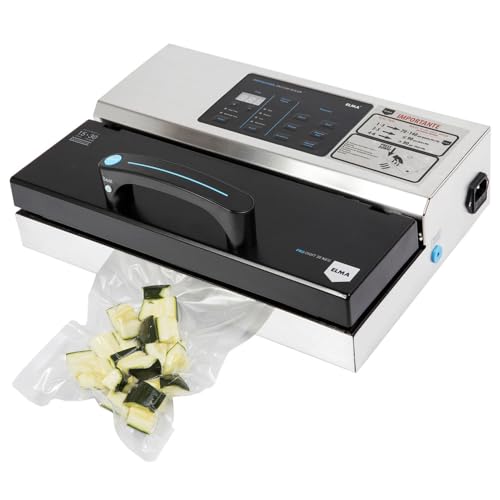 ELMA Máquina Envasadora al Vacío Profesional Digit 30 Neo II | Máquina Envasar al Vacío Automática, Uso Intensivo, Función Manos Libres, Doble Bomba de Vacío | 39 x 27,5 x 15 cm, 6.7 Kg, 475W