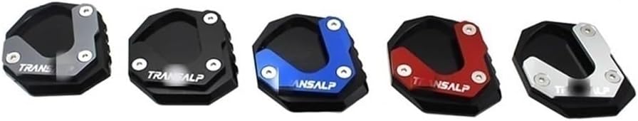 motorcycle Foot Plate Pad For H&onda XADV750 Side Support Foot Pad Motorcycle CNC Foot Side Stand Pad Plate Kickstand Enlarger Support Extension