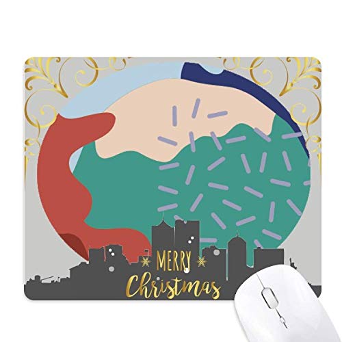 Tapis de souris plantes la nuit de noël, un cadeau abstrait unique