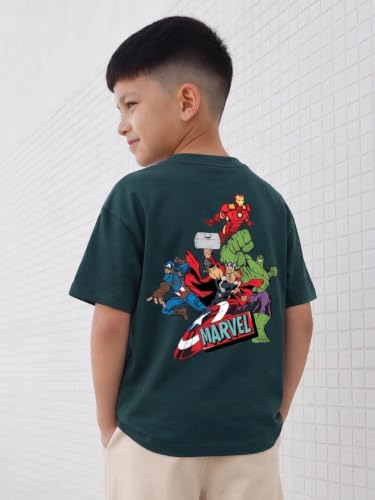 Image of Nap Chief Kids Unisex Cotton Official Character Printed Co-Ord Set, T-Shirt & Joggers Set Outfit for Boys & Girls Casual Wear