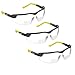 Produktbild 3 x voltX GT Adjustable (2020 Model) Bifokale Lesen Schutzbrille (KLAR +2.0 Dioptrie), CE EN166FT Zertifiziert, Anti-Beschlag Beschichtung, anpassbarer Bügel, Kratzfest, UV400 Schutz.