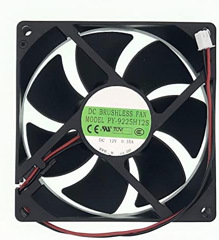 Ventola di raffreddamento elettrica per radiatore auto, 14 pollici, 12V 90W, funzione push-pull, colore nero, kit di montaggio universale incluso