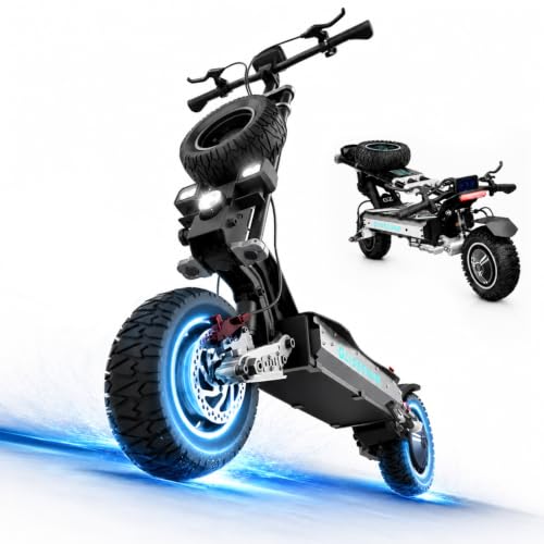Image of Electric Scooter for Adults, Max 45-56MPH & 50-75Mile Range