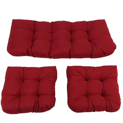 Tomantery Getuftete Korbstuhlkissen-Set, Weiche, Bequeme...