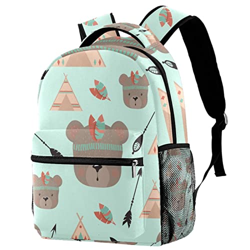 Sac à dos de voyage fille garçon pingouin avec compartiment gourde