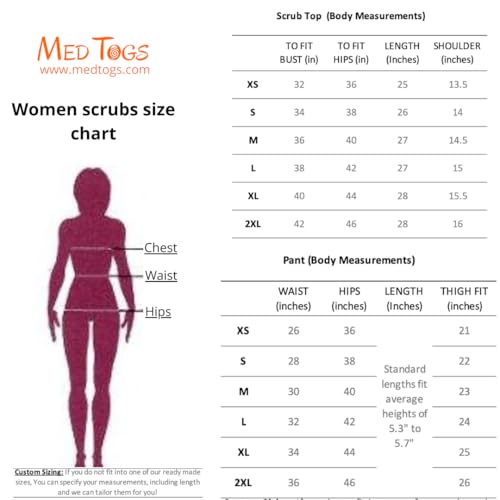 Image of MEDTOGS Everyday Women's New Gen Scrub Suit, Teal Blue, V-Neck Top and Bottom Set with Utility Sleev Pockets, Premium and Comfortable Medical Uniform