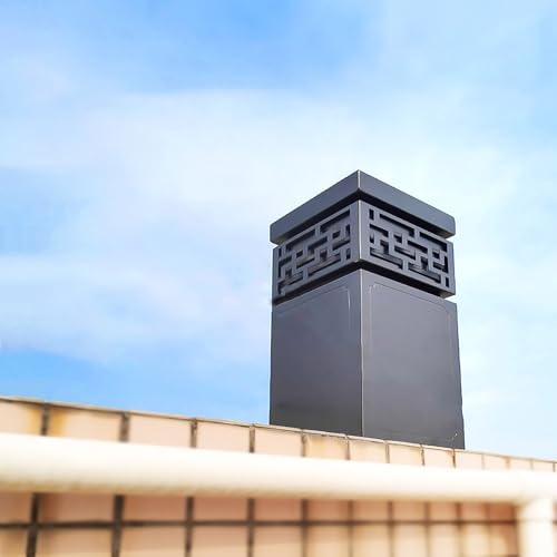 Capuchon de ventilation de cheminée pour un salon sans odeur de suie - 4