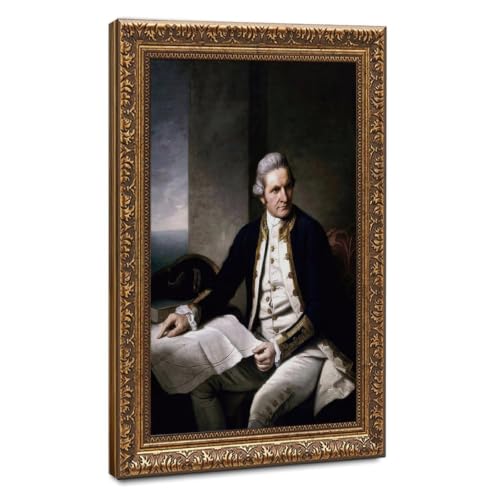 Poster Historique James Cook : l'esprit des grands explorateurs dans votre salon