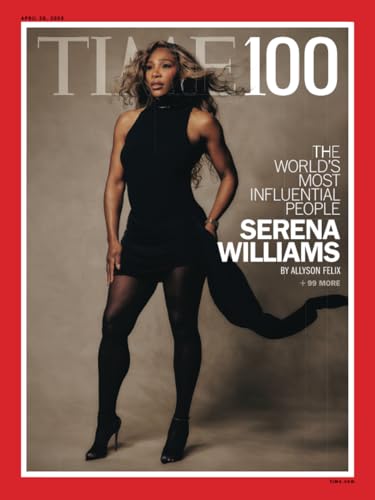 TIME Magazine - TIME 100 Most Influential People: Serena Williams, issue dated 28th April 2025, Europe Edition.