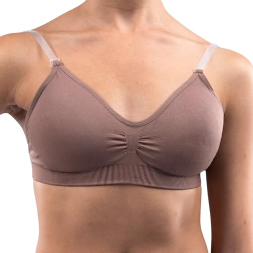 Soutien-gorge sans couture dos transparent nude lingerie invisible robe dos nu