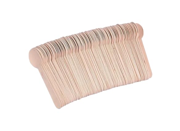 PNJB Wooden Spoon, Splinter-Free and Sturdy Enough, Suitable for Both Casual and Formal Events Weddings, Family Gatherings, and More, (90 Pcs)