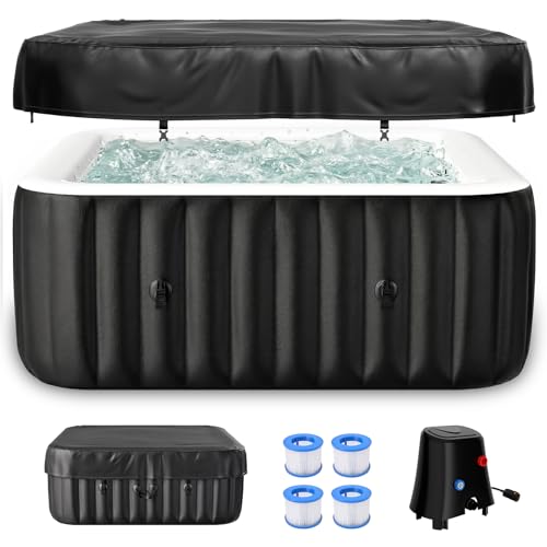 LILYPELLE 4-6 Person Square Spa