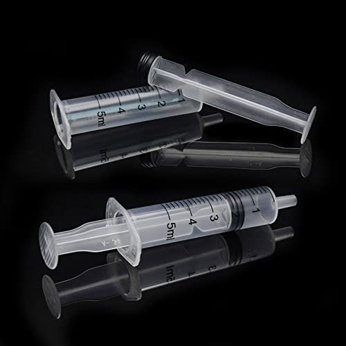 Disposable Sterile Lab Supplies 5Ml Syringe With 21Ga 1.5Inch Needle, Individually Packed 20Pack #TOP5