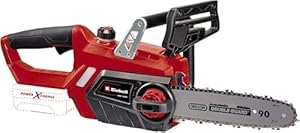 Einhell Cordless Chainsaw 18V Power X-Change, 10 Inch (25cm) Electric Chainsaw Cordless with Oregon Bar and Chain, Without Battery GE-LC 18/25 Li Solo