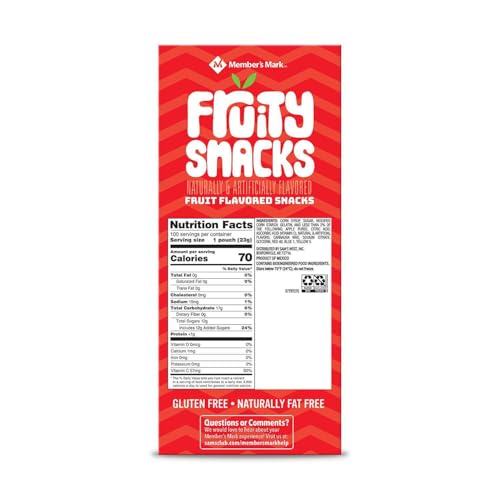Member's Mark Fruity Snacks 0.80 Onzas 100 Unidades miniatura 2