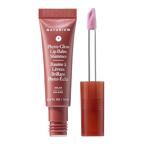 Naturium Phyto-Glow Lip Balm Shimmer | With Plant Squalane Hydrates, Shea & Cupuaçu Butter | 0.34 FL OZ / 10 mL, Solar - image 1