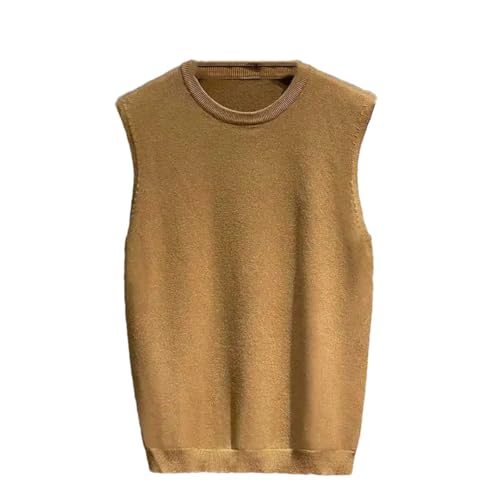 TdvcpmkkMen's Golf Sweater Vest V Neck Sleeveless Pullover Casual Soft Knit Sweater Vest