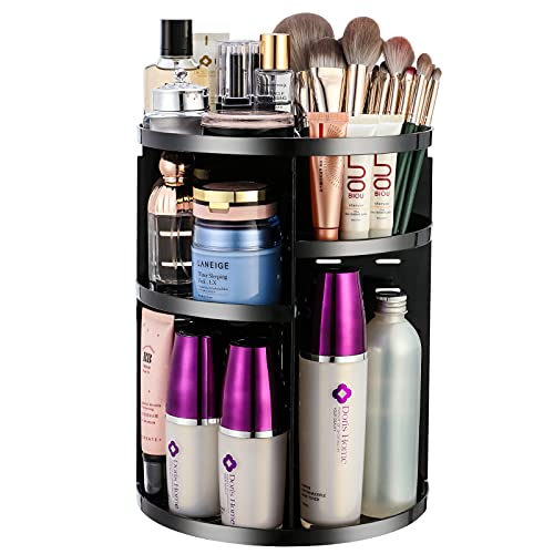 Hollamile makeup organizer 360 rotating perfume organizer large c…