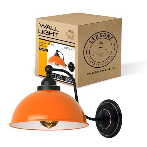 LEDSone Aplique de pared industrial vintage