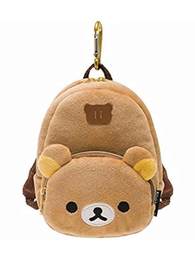 Amazon.co.jp: リラックマ ぬいぐるみリュックポーチ CU-01801