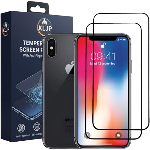 Image of Military-Grade Gorilla Tempered Glass For iPhone 11 Pro /iPhone X /iPhone Xs With Installation Kit | Edge to Edge Coverage | Black (Pack Of 2)