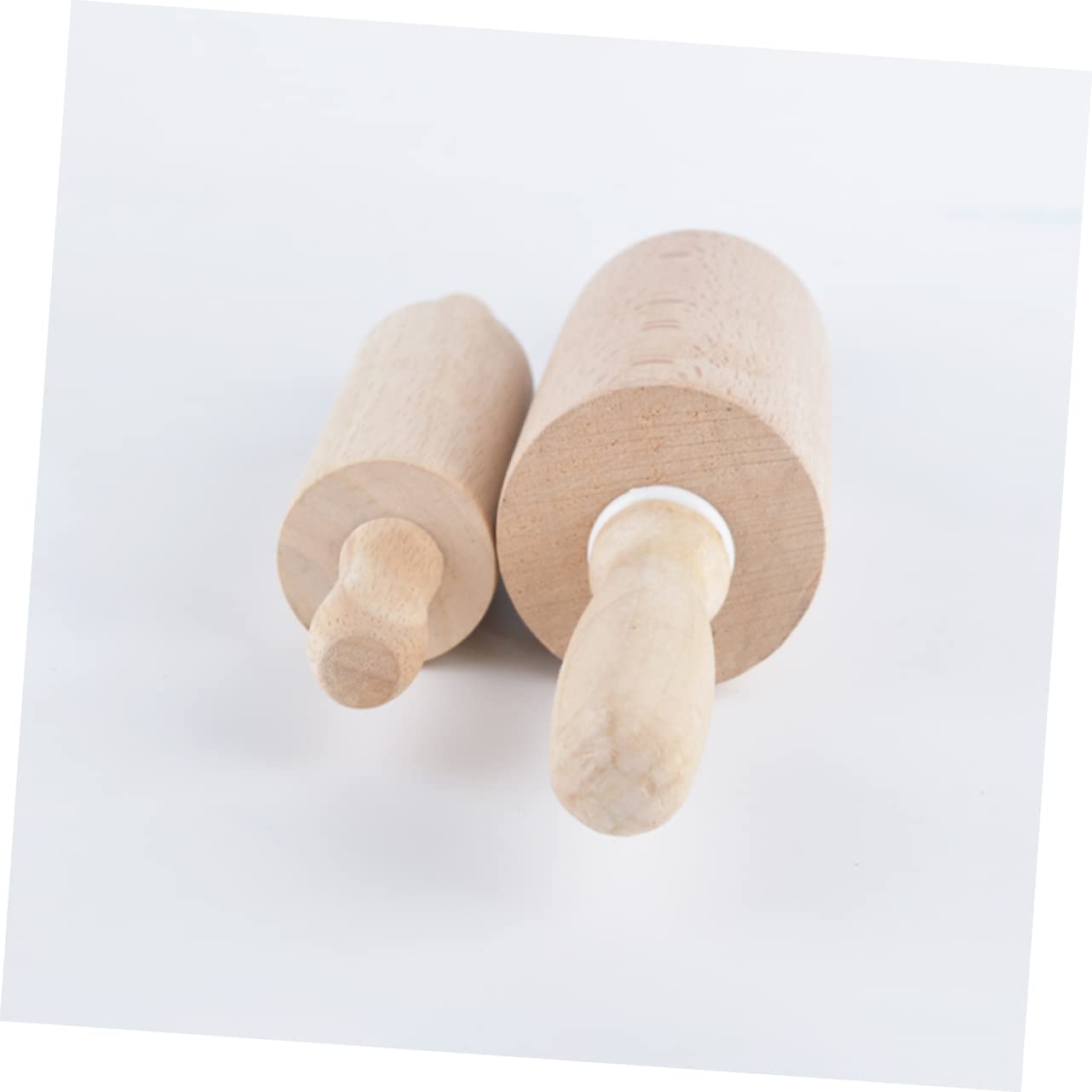 Set 2 Mattarelli in Legno 47x6 Cm, senza Cera, Lisci