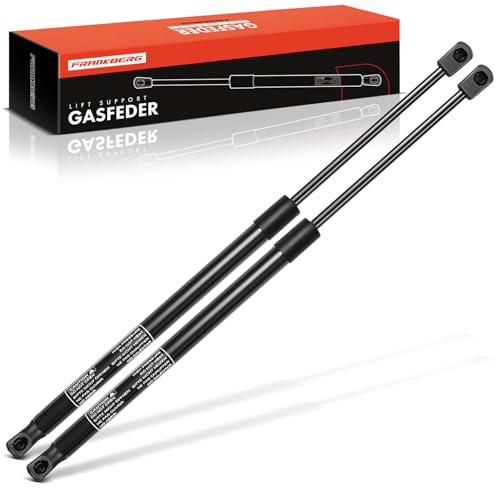 Frankberg 2x Gas Struts Tailgate Compatible with C.a.d.d.y III 2CA 2CH 2KA 2KH Van/MPV/Box Body 2004-2015 C.a.d.d.y III 2CB 2CJ 2KB 2KJ MPV 2004-2015 Replace# 2K0827550