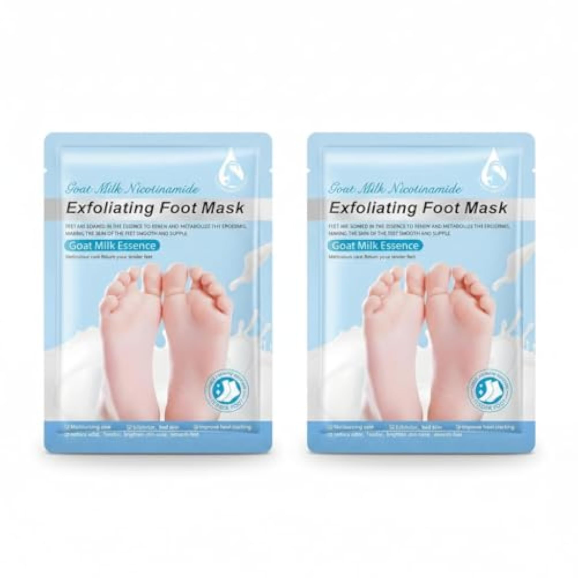 Goat Milk Foot Peel Mask with Nicotinamide