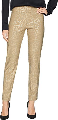 Krazy Larry Pull-On Ankle Pants Taupe Animal 4 28
