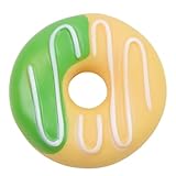 ZHUMCCY Juguetes para Masticar Perros, Juguete para Masticar para Cachorros,Juguete Masticador de Donuts para Cachorros | Juguete masticable para Perros con chirriadores, Juguete Interactivo para