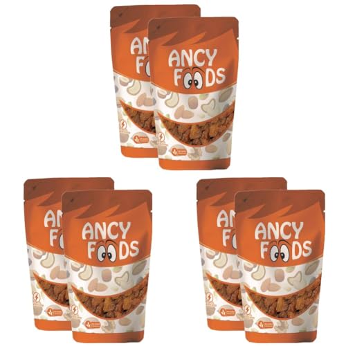 Image of Ancy Se Abjosh Munakka Raisins Kandhari 500 Grams (2X250 Grams), Fresh (Pack of 3)